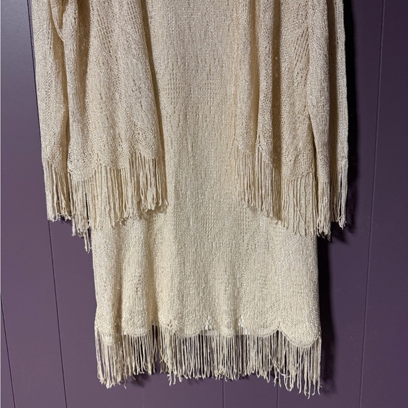 Vintage 90s Gold Tassel Dress Set – Size 10P – Made in USA - Picture 2 of 7